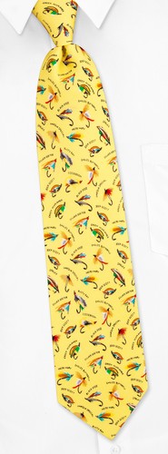 Name That Fly Tie by Alynn Novelty - Yellow Silk Name That Fly Tie by Alynn Novelty - Yellow Silk