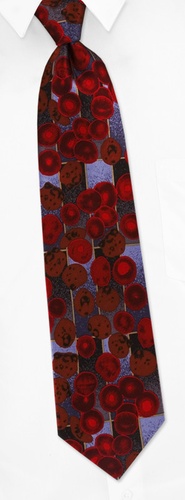 Malaria Tie by I Awareables - Blue Silk Malaria Tie by I Awareables - Blue Silk