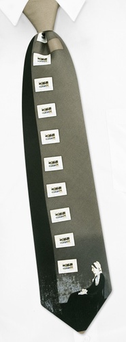 Whistlers Mother - Whistler Tie by Wild Ties -  Black Silk