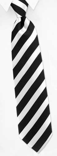 Legale Tie by Principessa Regale -  Black Silk