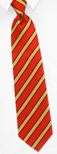 Fascination Tie by Principessa Regale -  Orange Silk