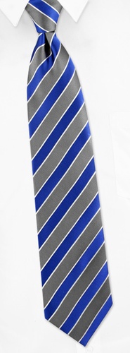 Affari Tie by Principessa Regale -  Blue Silk