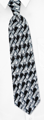 NFL Philadelphia Eagles Boys Tie by NFL -  Black Silk