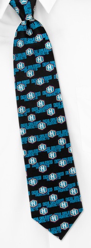 NBA New Orleans Hornets Tie by NBA -  Black Silk