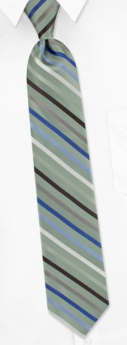 Joseph Stripe Tie by Jos. A. Bank - Celedon green Silk Joseph Stripe Tie by Jos. A. Bank - Celedon green Silk