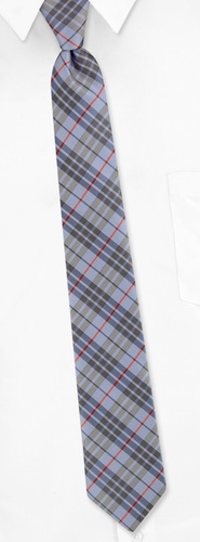 Perth Plaid Skinny Tie by Silk Rhino Neckwear - Lavender Microfiber Perth Plaid Skinny Tie by Silk Rhino Neckwear - Lavender Microfiber