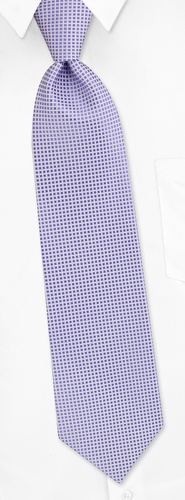 Tudor Square Tie by Silk Rhino Neckwear - Purple Microfiber Tudor Square Tie by Silk Rhino Neckwear - Purple Microfiber