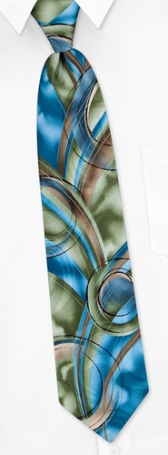 Clockworks Tie by Jerry Garcia - Sage Silk Clockworks Tie by Jerry Garcia - Sage Silk
