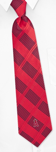 MLB Los Angeles Angels Tie by MLB -  Red Polyester