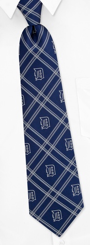 MLB Detroit Tigers Tie by MLB -  Navy blue Polyester